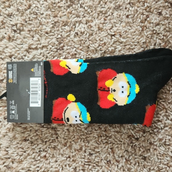 South Park Cartman Black Socks - Picture 2 of 4